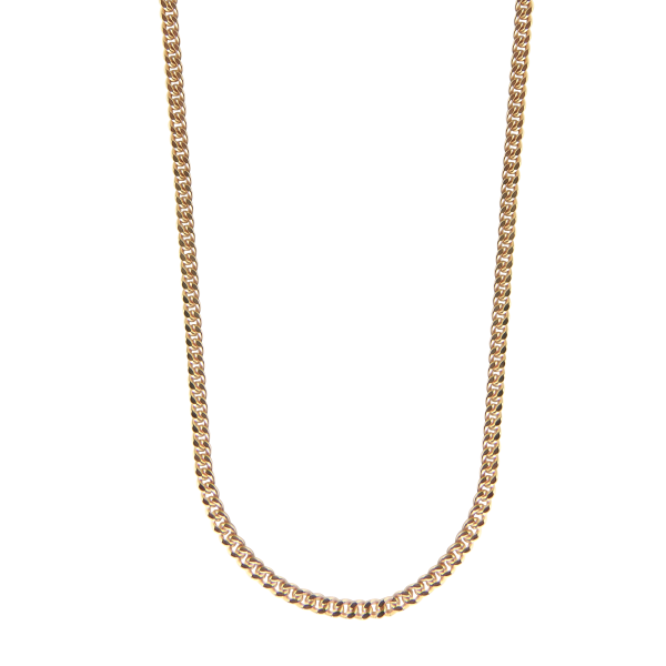 Jeberg Jewellery - SAGA Panzer necklace 3 mm with extension 45 + 5 cm