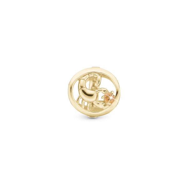 Christina Design - Zodiac, Scorpio/Skorpion, gold pl silver