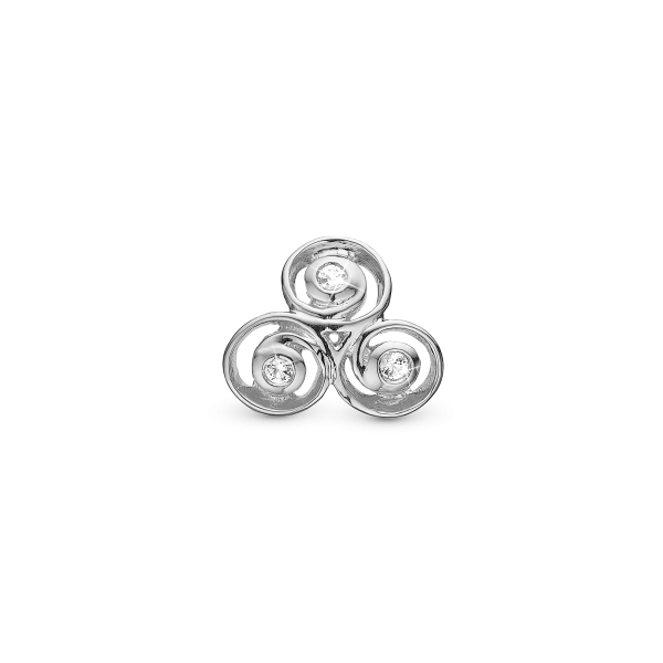 Triple Spiral, silver