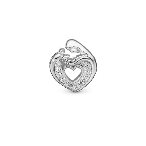 Christina Design - Mother & Child Heart, silver