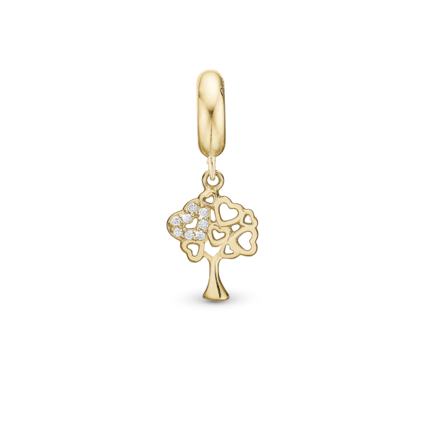 Christina Design - Tree of Hearts, gold pl silver