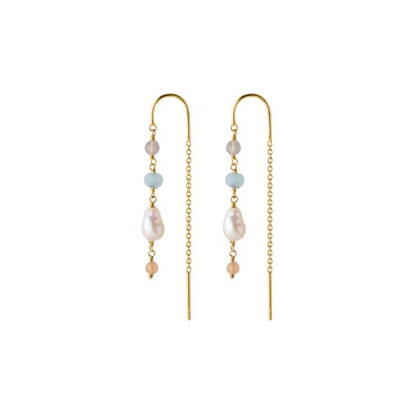 Pernille Corydon - Mellow Blue Earchains