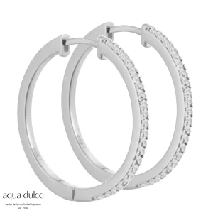 Aqua Dulce - RAYA-WHITE Øreringe
