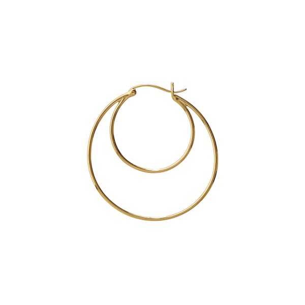 Stine A - Double Creol Grande Earring