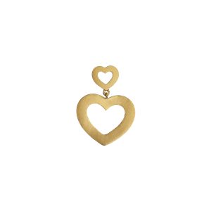 Stine A - My Open Love Hearts Earring
