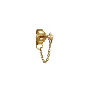 Stine A - Star Etoile with Chain Earring