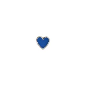 Stine A - Petit Love Heart Cobalt Blue Enamel